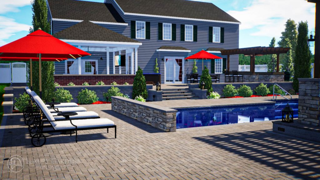 pool concept backyard design