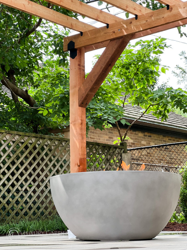 fire bowl outdoor fire feature for outdoor living